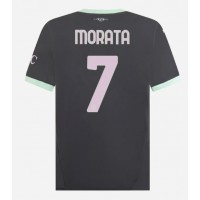 AC Milan Alvaro Morata #7 Tredjedrakt 2024-25 Kortermet